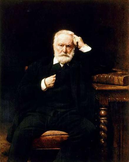 Leon Bonnat Portrait of Victor Hugo Germany oil painting art